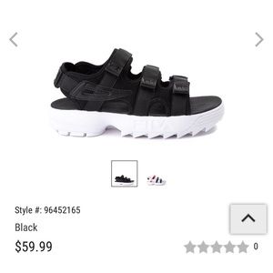 women’s fila disruptor sandals